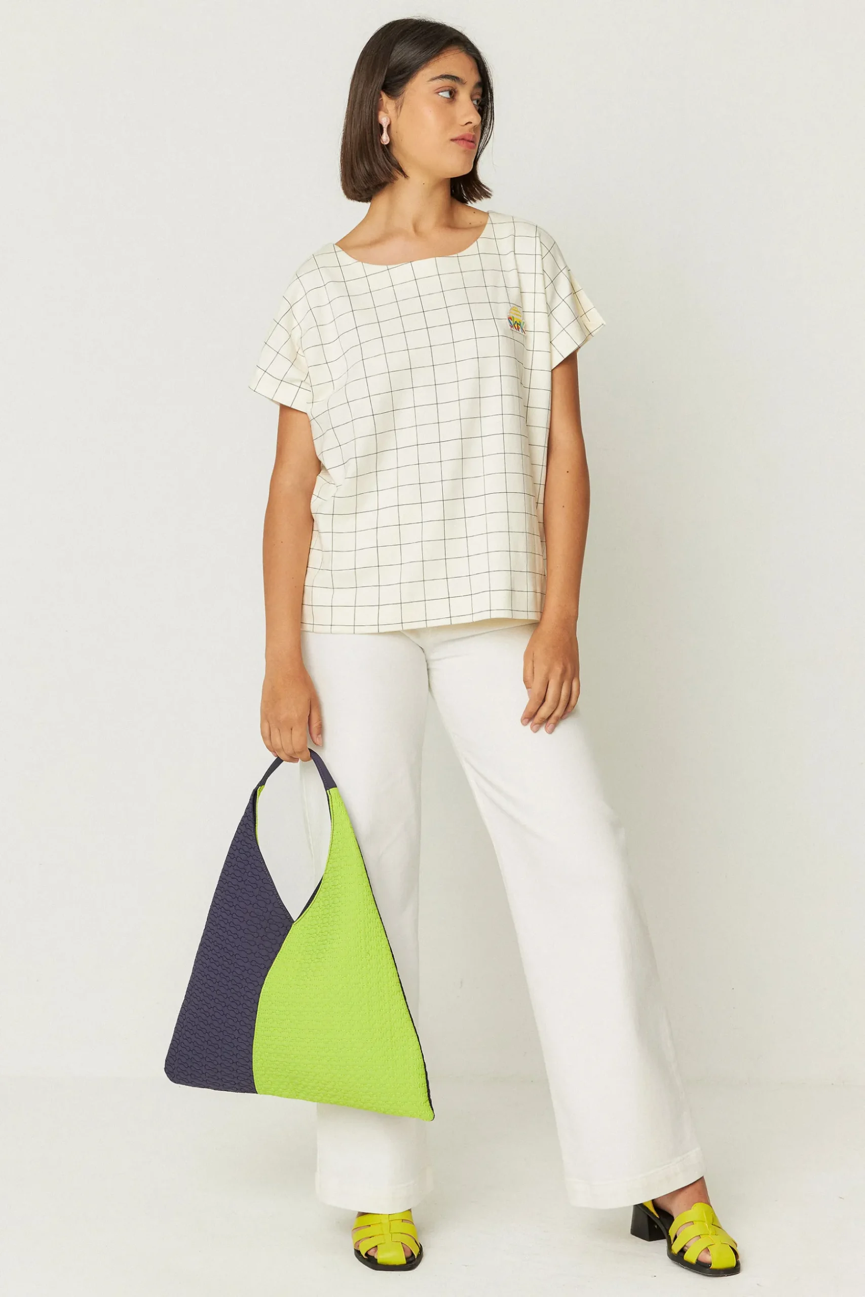 SKFK BOLSO ARLET VERDE ÁCIDO Outlet