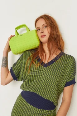 SKFK BOLSO BEUDA VERDE ÁCIDO Fashion