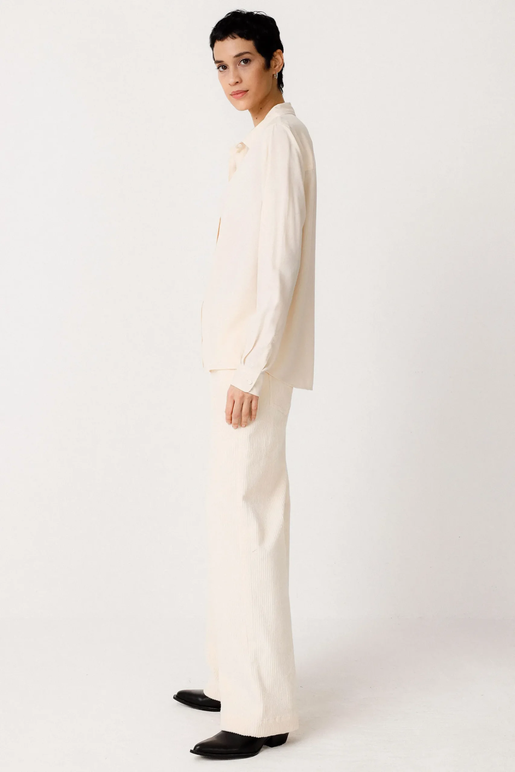 SKFK CAMISA ASUNE CREMA New