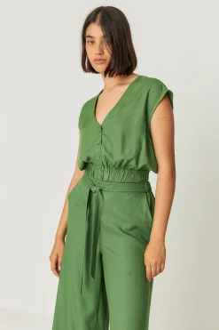 SKFK CAMISA HEGAN VERDE ALBAHACA Clearance