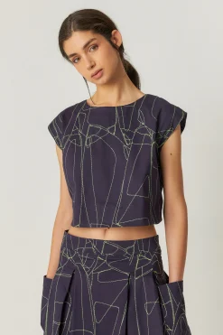 SKFK CAMISA JANA-GOTS STITCHES Online