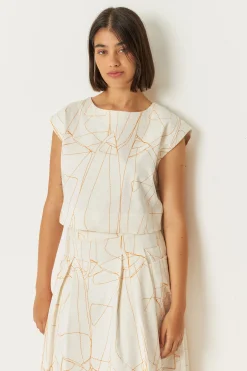SKFK CAMISA JANA-GOTS STITCHES Hot