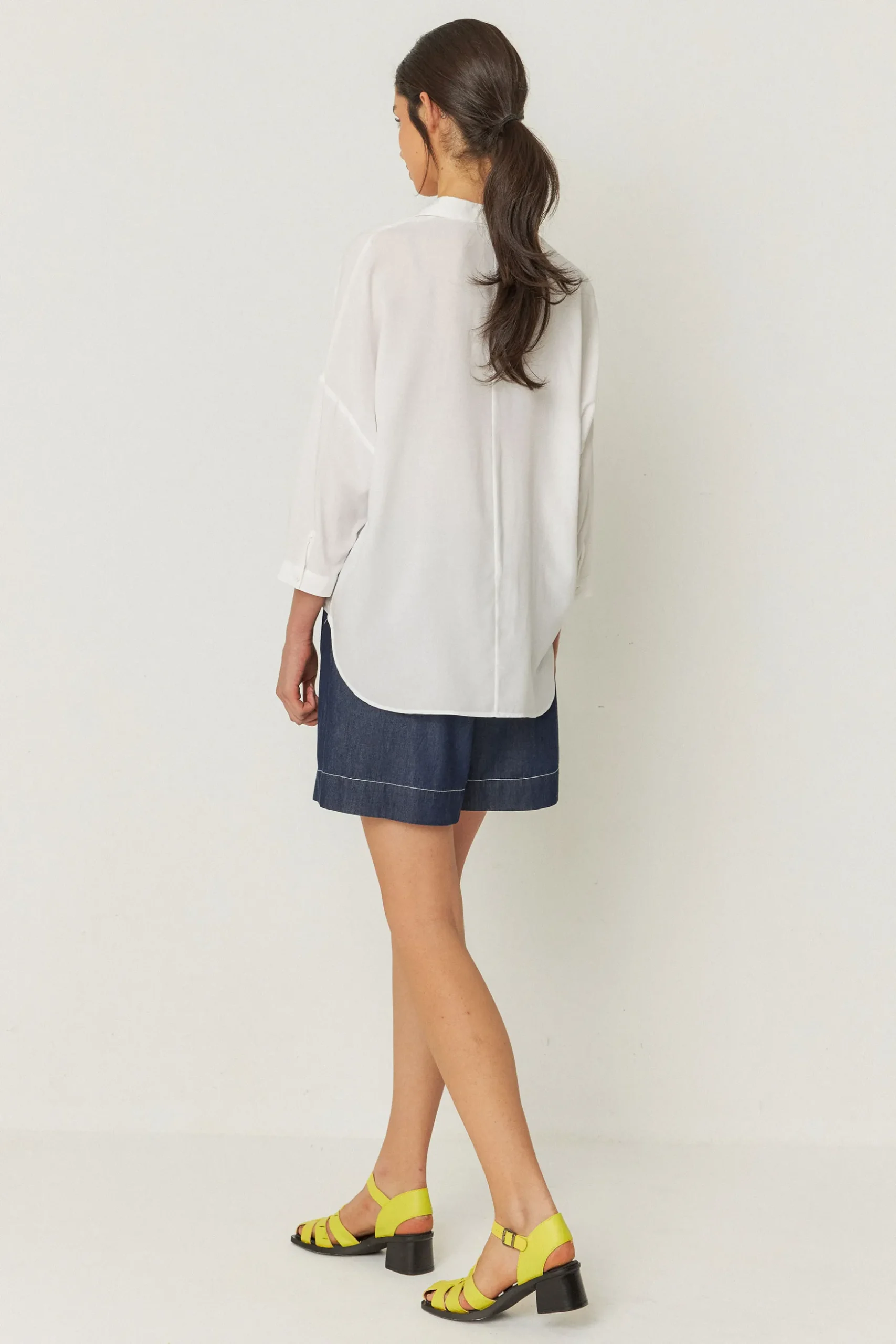 SKFK CAMISA MATTINA BLANCO Hot