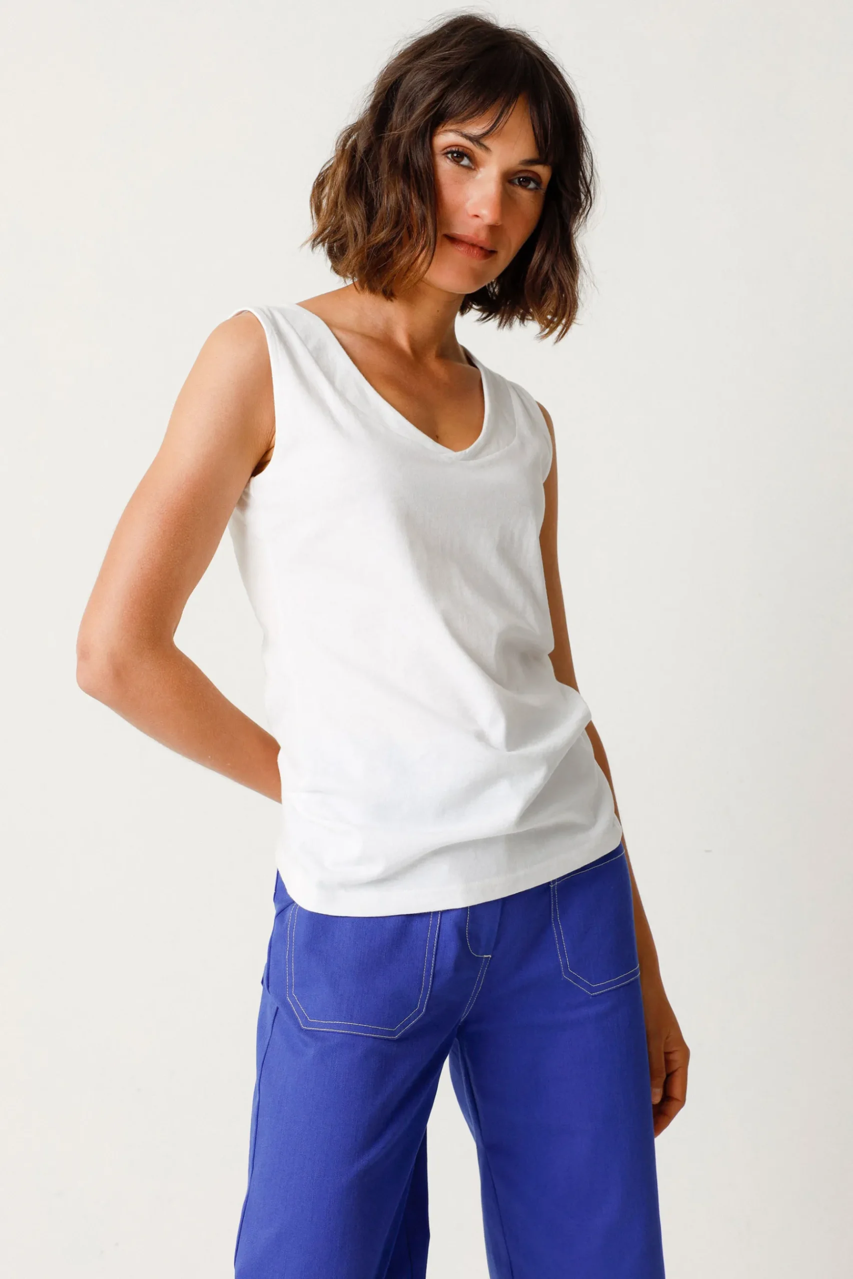 SKFK CAMISETA HAMABOST-GOTS BLANCO New