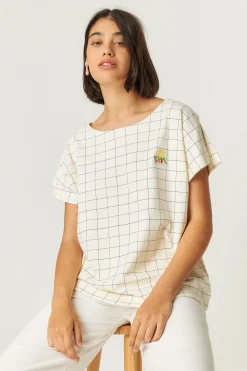 SKFK CAMISETA IRIDE-GOTS CHECKS Online