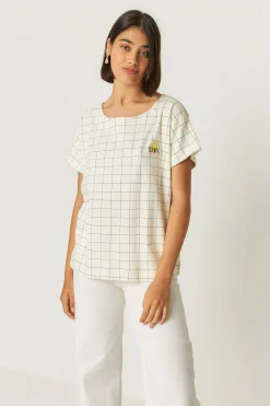 SKFK CAMISETA IRIDE-GOTS CHECKS Online