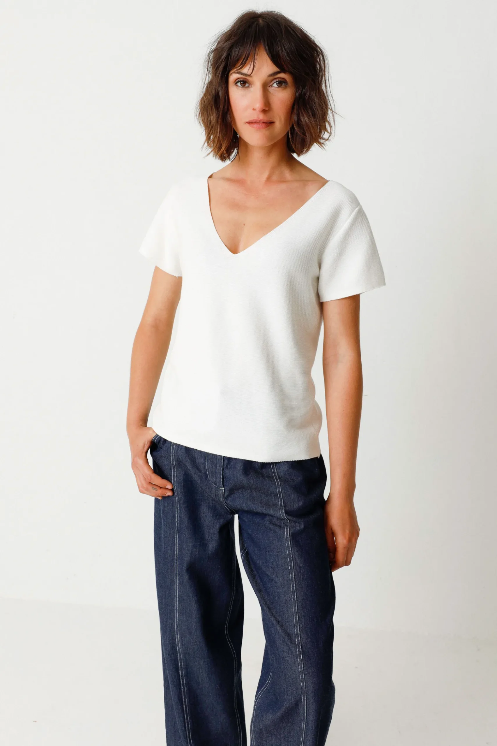 SKFK CAMISETA KATIXA-GOTS BLANCO Online