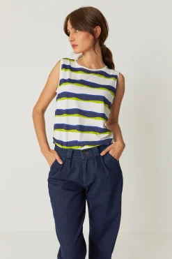 SKFK CAMISETA KLIO-GOTS STRIPES Fashion