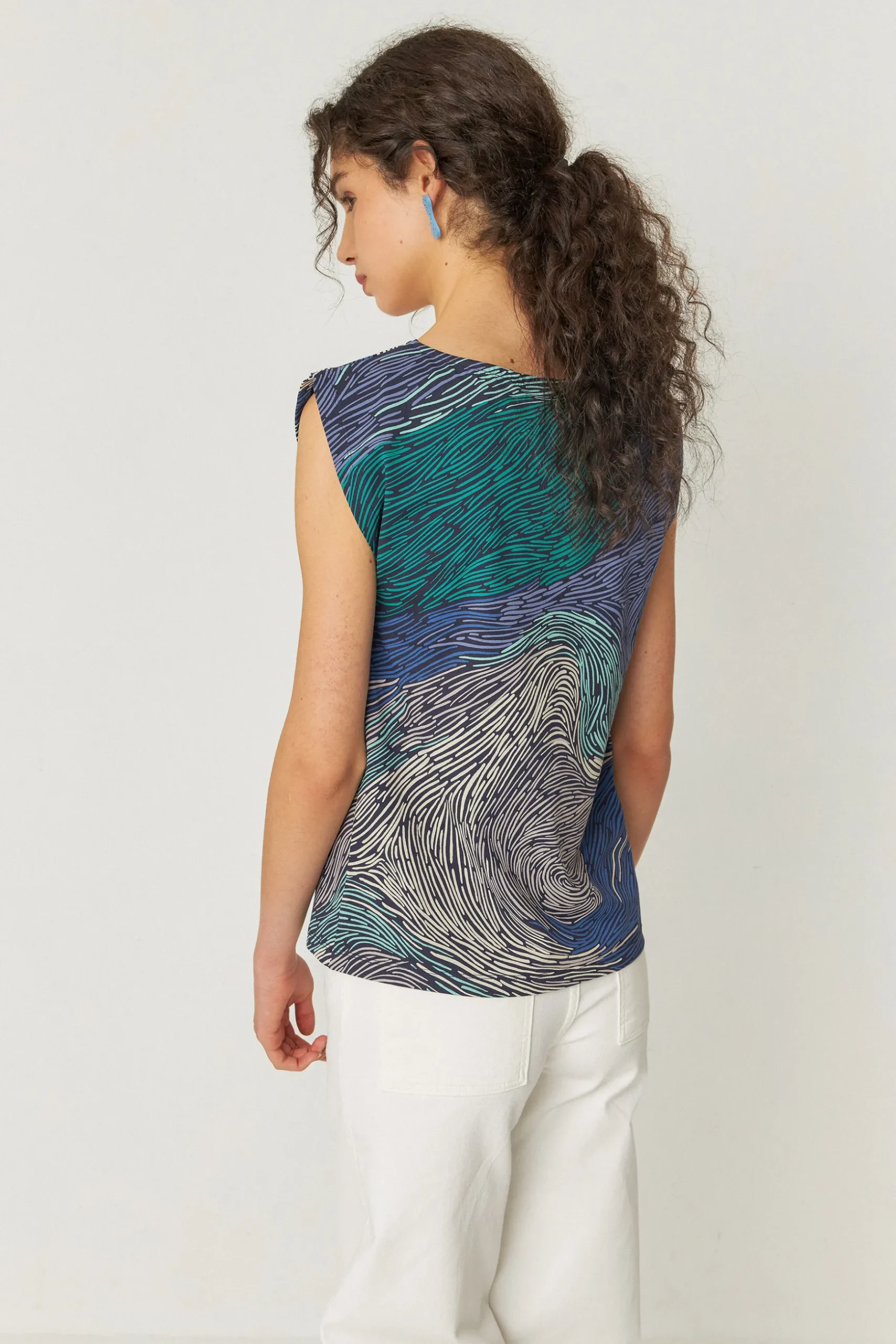 SKFK CAMISETA MARIXOL-GOTS STREAM Fashion