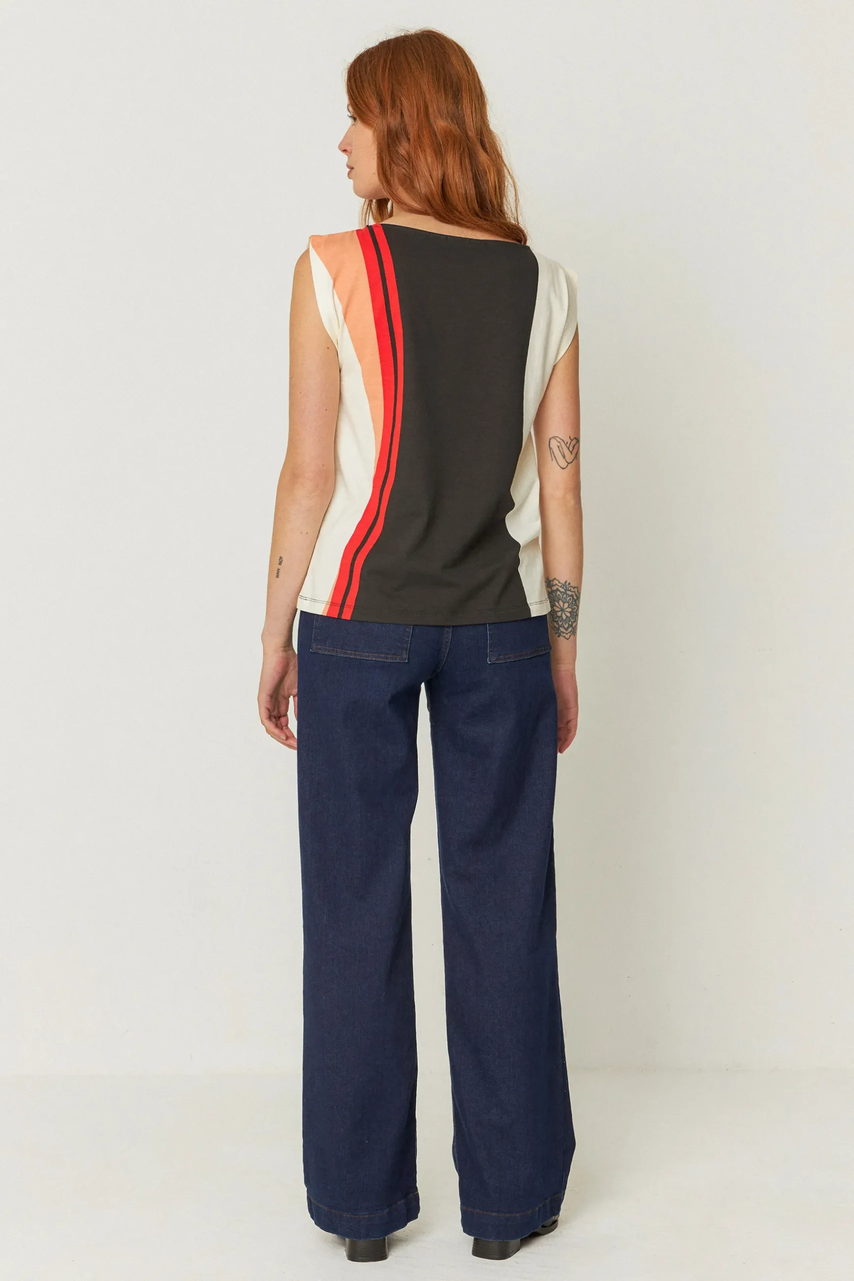 SKFK CAMISETA MARIXOL-GOTS CURVES Fashion