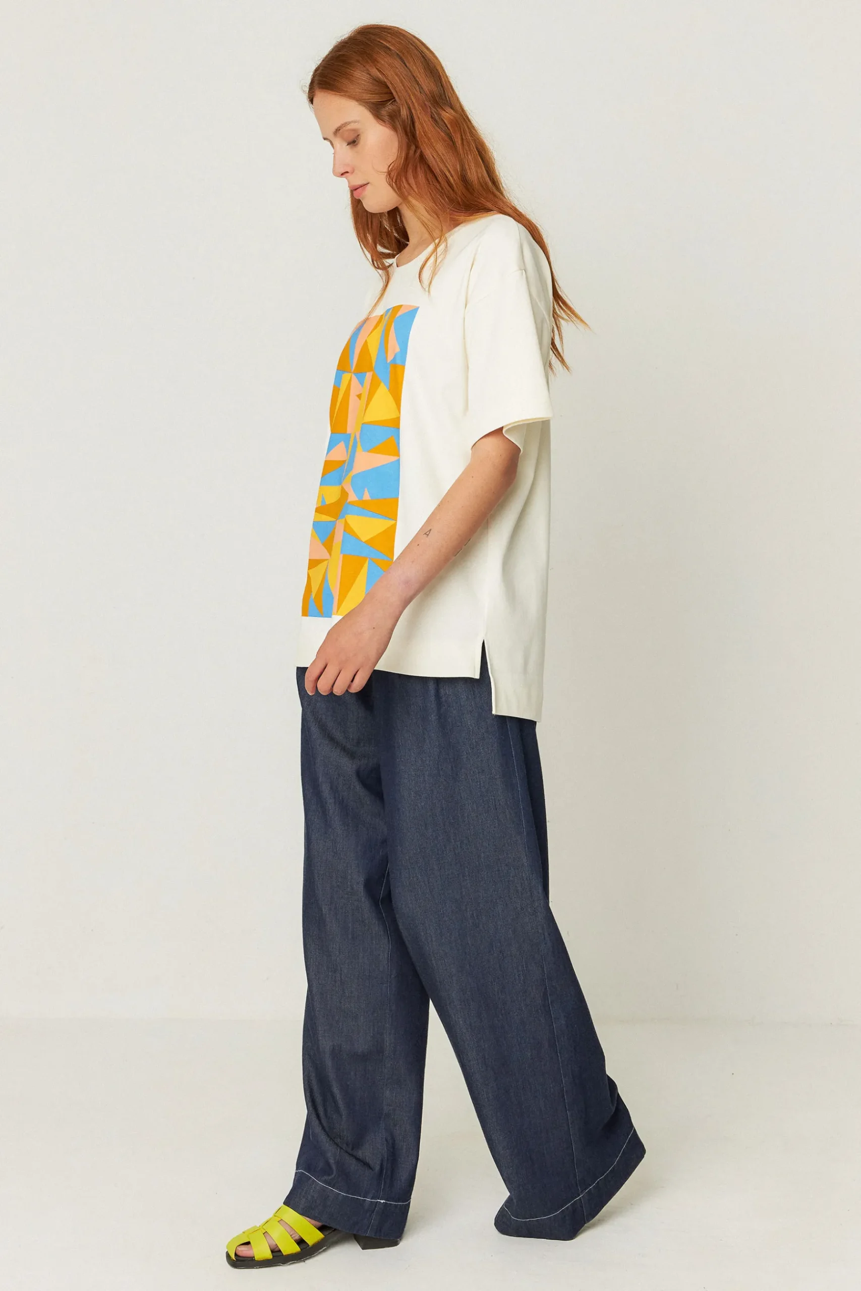 SKFK CAMISETA MONIKA-GOTS CREMA Online