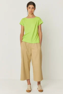 SKFK CAMISETA ZUNTZ-3-GOTS VERDE ÁCIDO Outlet