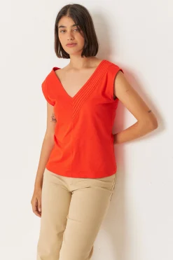 SKFK CAMISETA ZUNTZ-1-GOTS ROJO TEJA Outlet