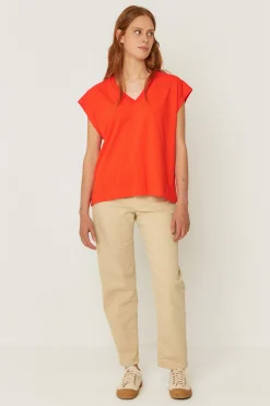 SKFK CAMISETA ZUNTZ-4-GOTS ROJO TEJA New