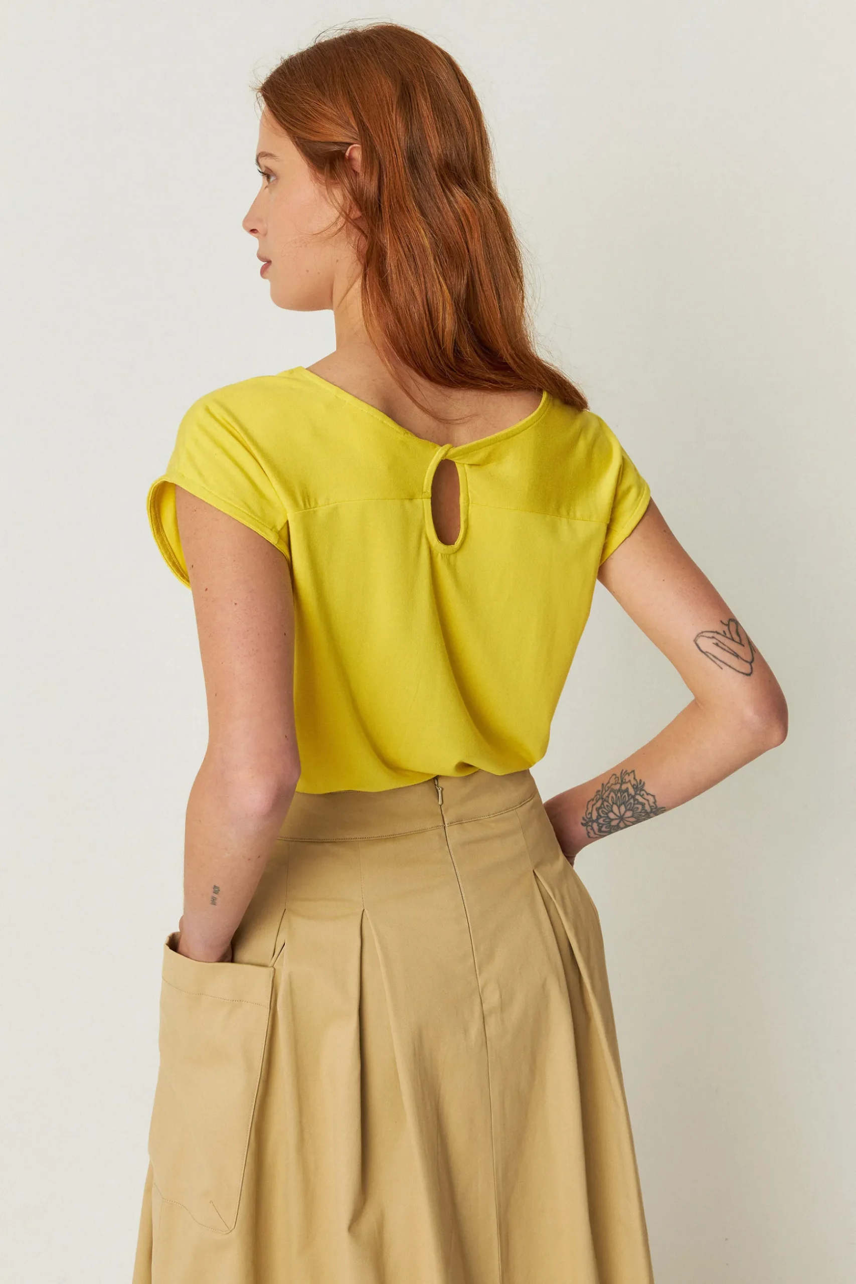 SKFK CAMISETA ZUR-4 AMARILLO Best