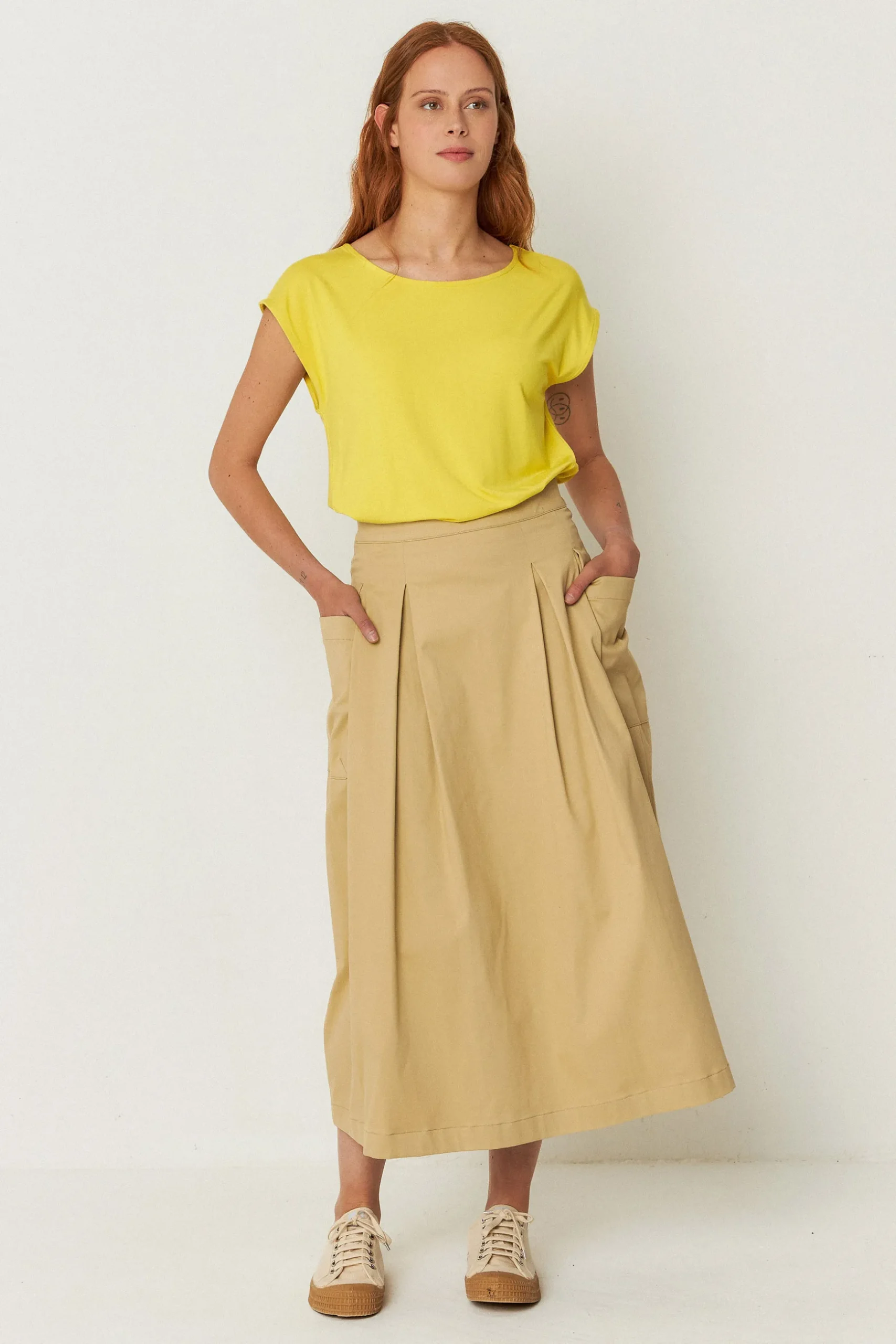 SKFK CAMISETA ZUR-4 AMARILLO Best