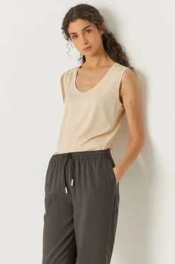 SKFK CAMISETA ZUR-2 BEIGE Discount