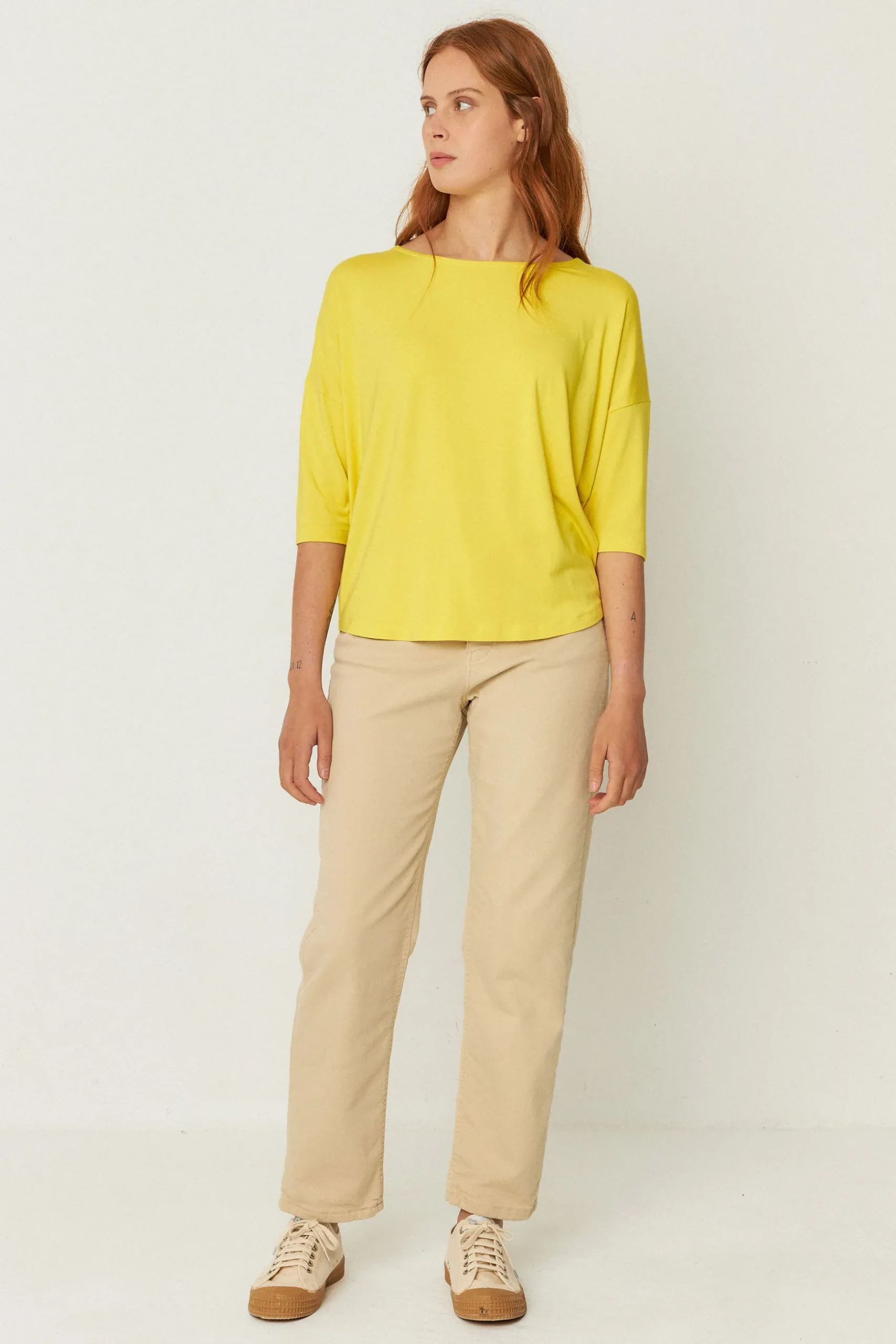 SKFK CAMISETA ZUR-3 AMARILLO Discount