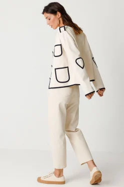 SKFK CHAQUETA AIKU CREMA Sale