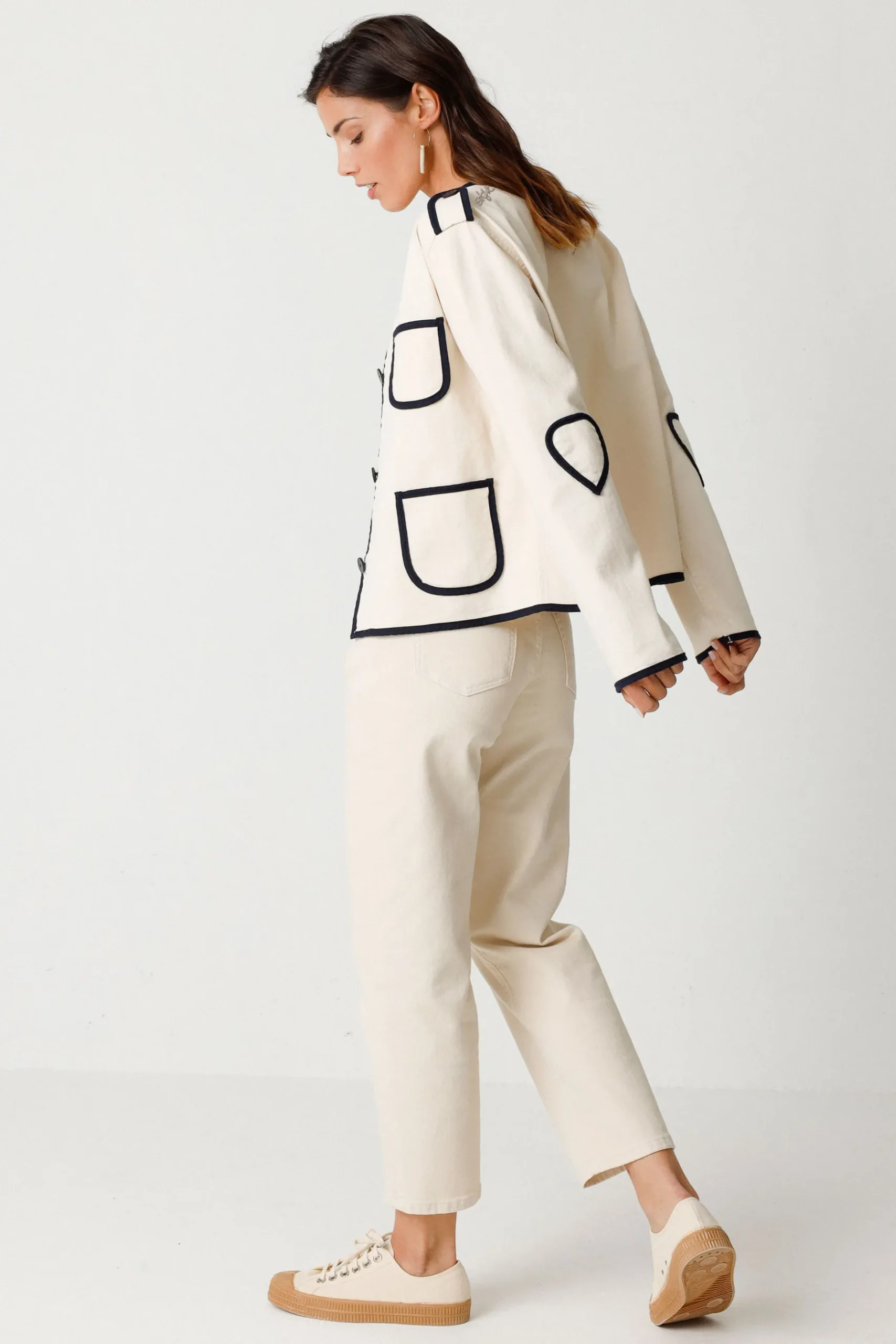 SKFK CHAQUETA AIKU CREMA Sale