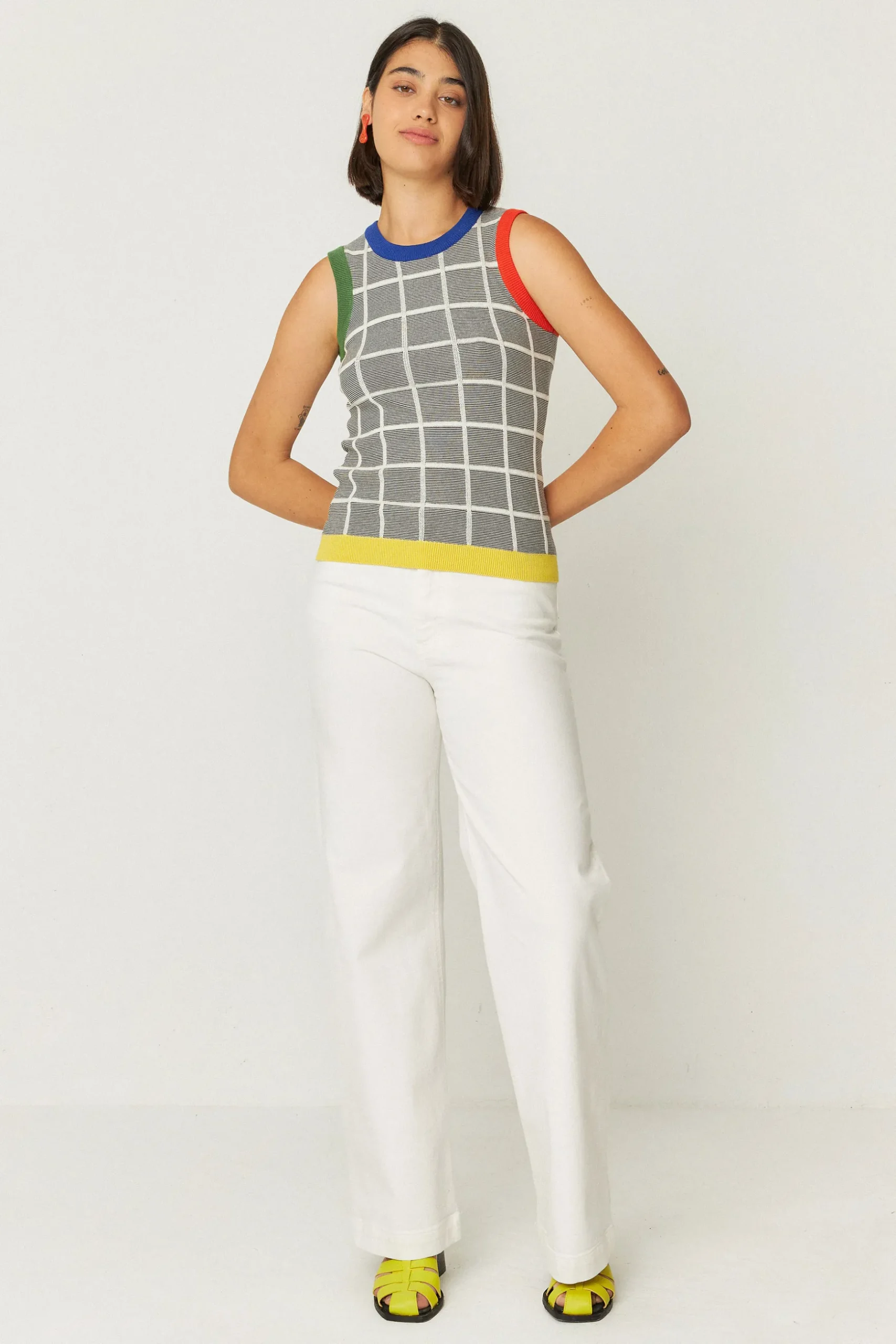 SKFK PANTALÓN AINHIZE BLANCO New