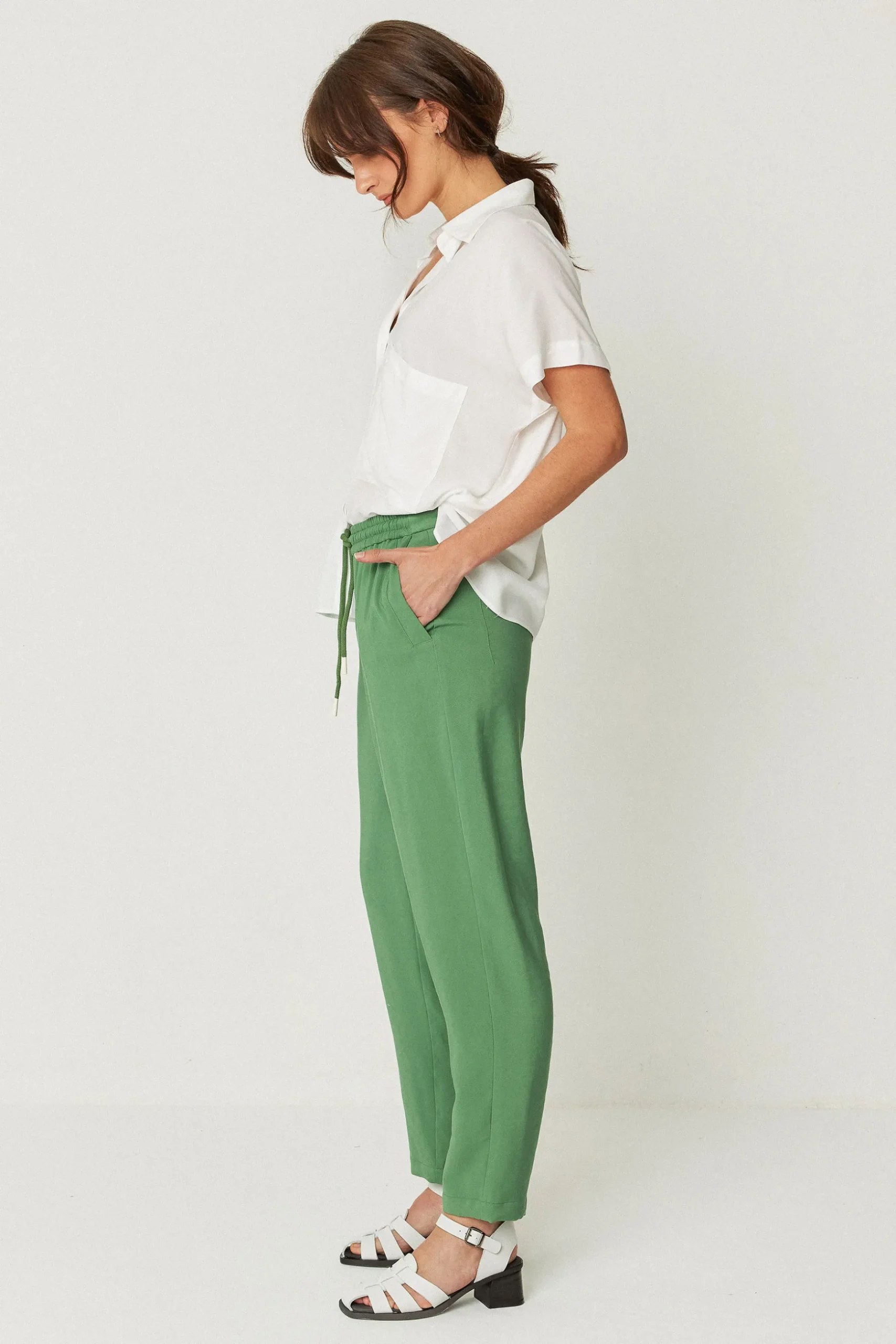 SKFK PANTALÓN ALBIA VERDE ALBAHACA Hot