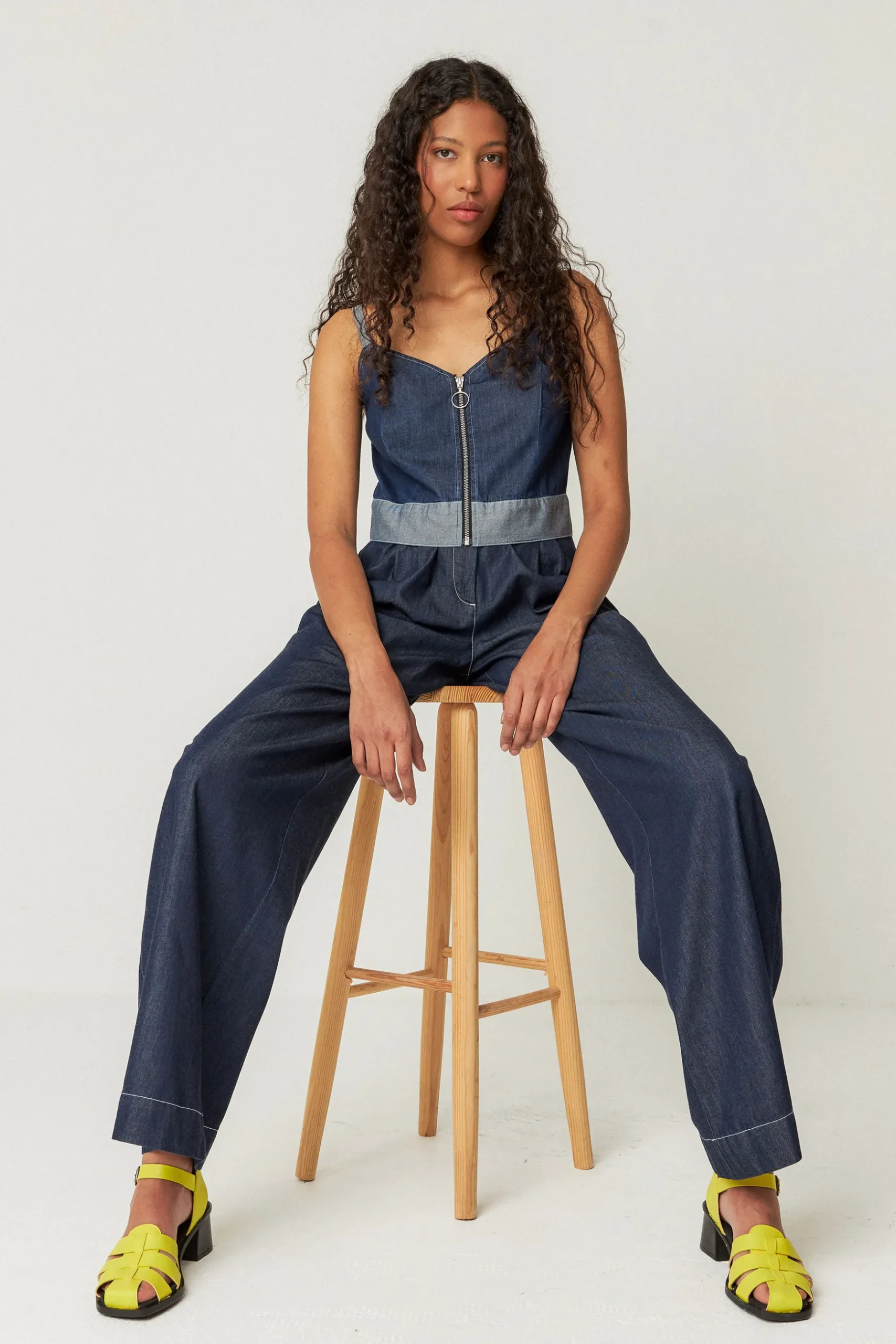 SKFK PANTALÓN ALMIKE-GOTS VAQUERO CRUDO Clearance