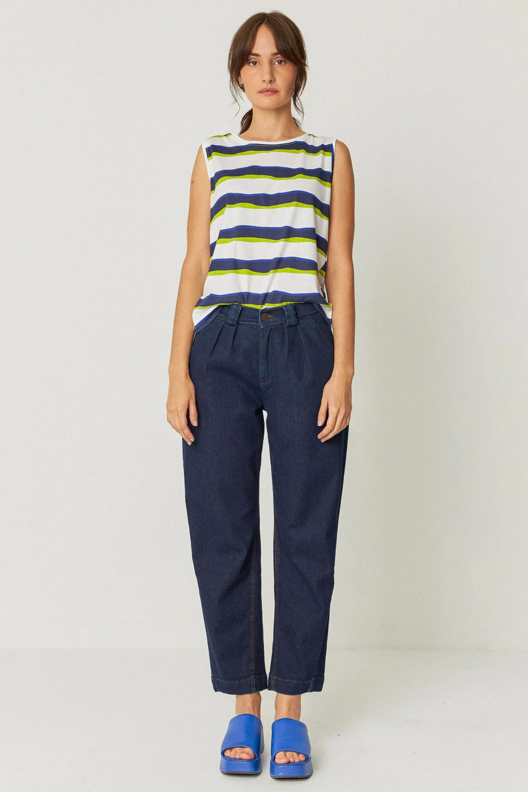 SKFK PANTALÓN AMATA DENIM OSCURO Clearance