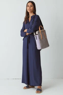 SKFK PANTALÓN DONA AZUL MARINO Clearance