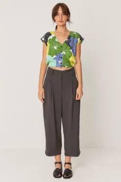 SKFK PANTALÓN ESTI CAQUI OSCURO Clearance