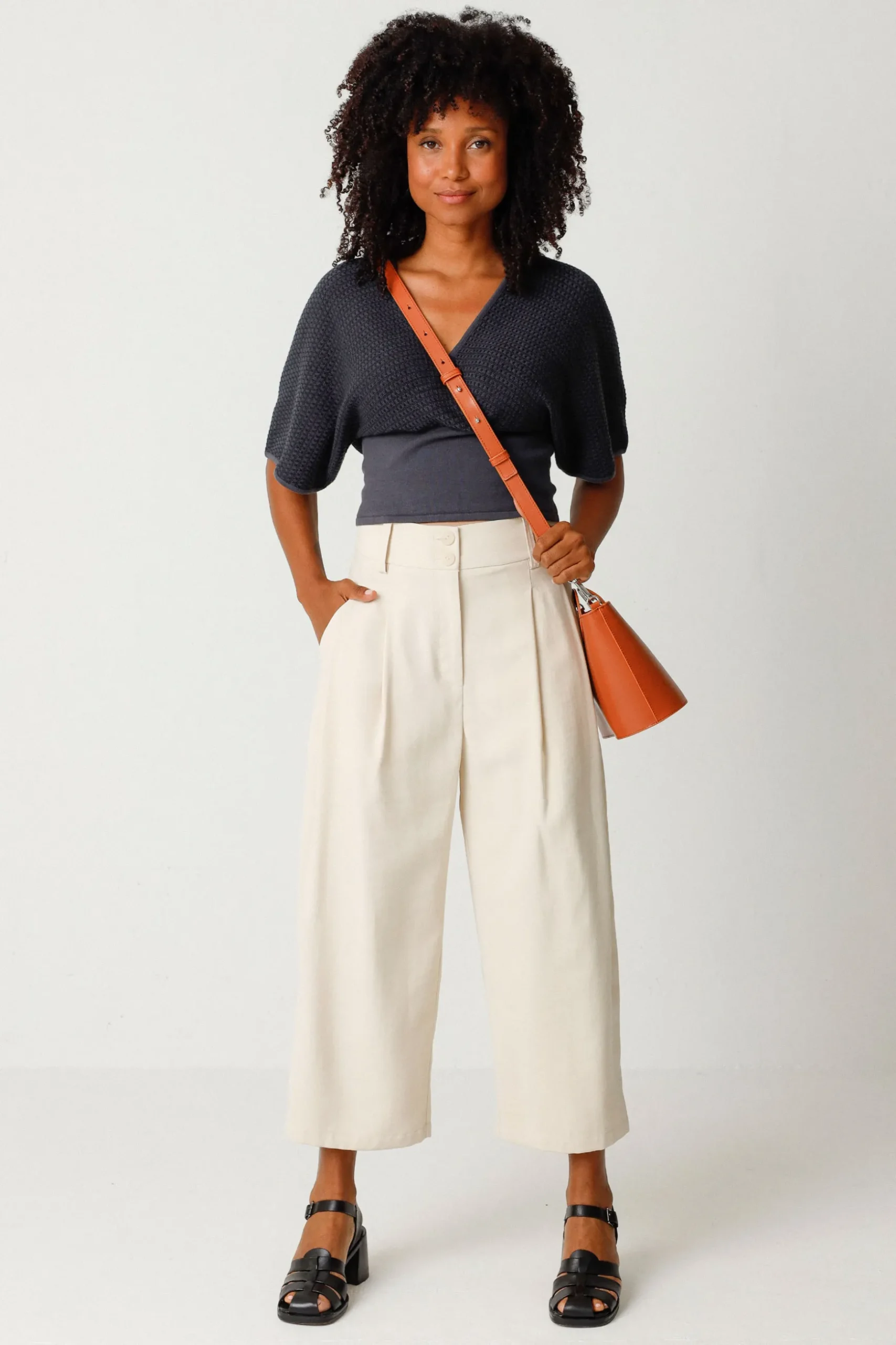 SKFK PANTALÓN ESTI CREMA Outlet