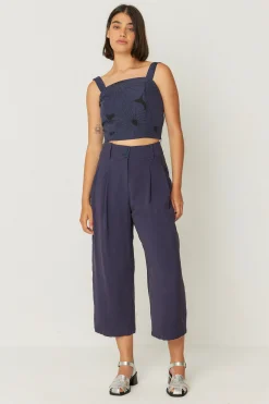 SKFK PANTALÓN ESTI AZUL MARINO VIOLETA Outlet
