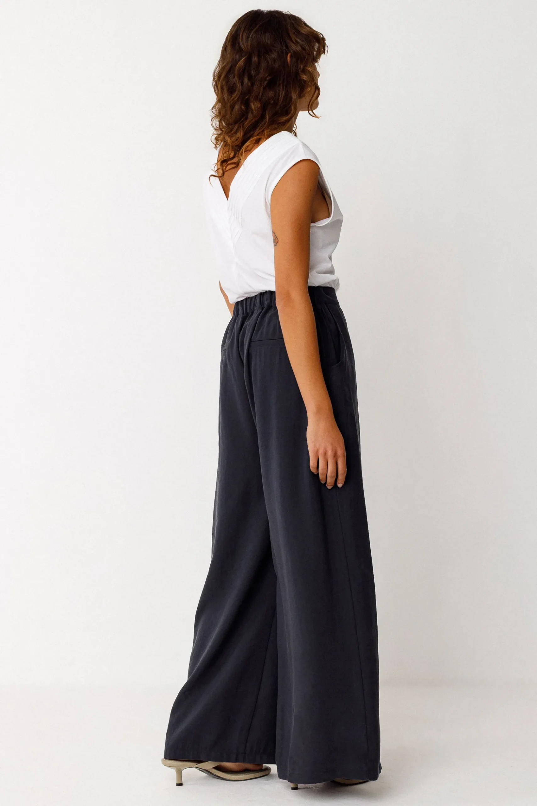 SKFK PANTALÓN KLODIN NEGRO Clearance
