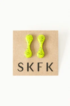 SKFK PENDIENTES INFINITE VERDE ÁCIDO New