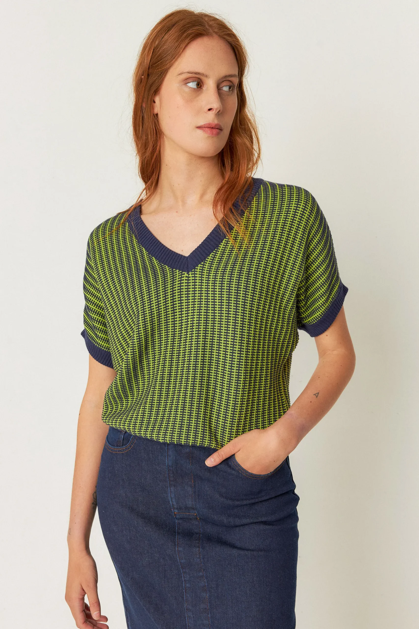 SKFK SUÉTER KLOE-GOTS MULTICOLOR Outlet