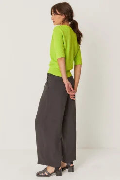 SKFK SUÉTER MUIKE-GOTS VERDE ÁCIDO Outlet