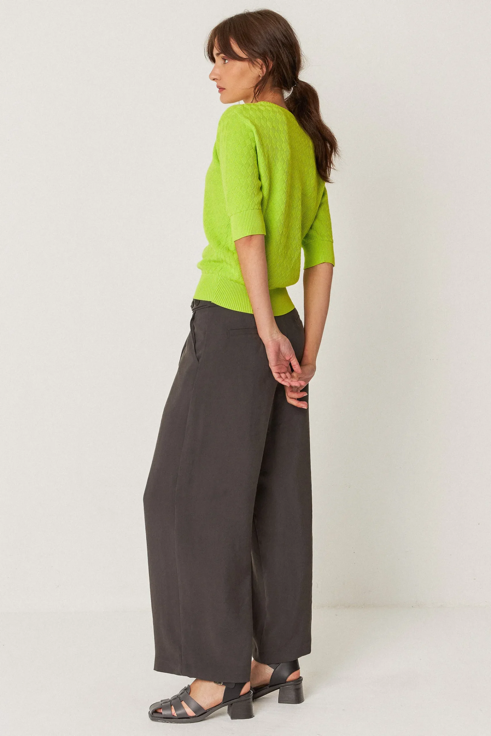 SKFK SUÉTER MUIKE-GOTS VERDE ÁCIDO Outlet