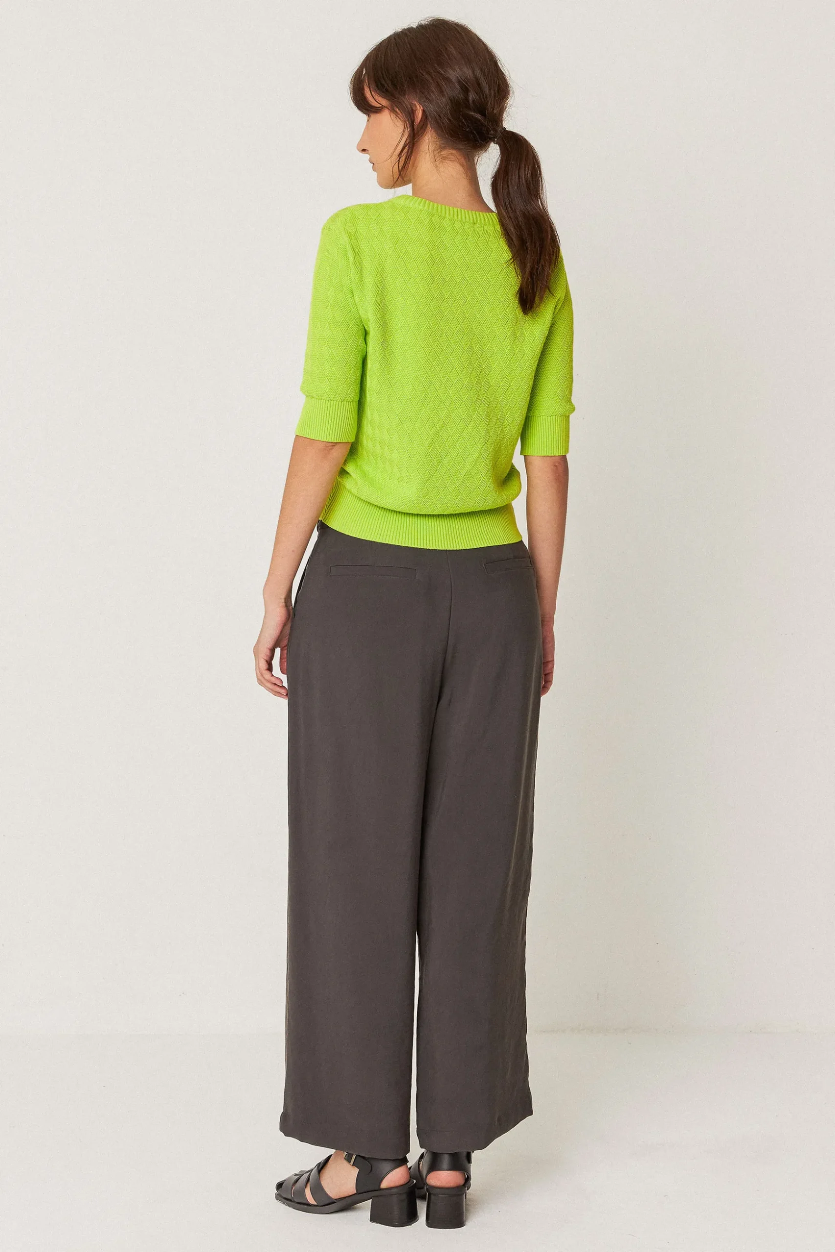 SKFK SUÉTER MUIKE-GOTS VERDE ÁCIDO Outlet