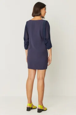 SKFK VESTIDO ADAIE AZUL MARINO VIOLETA New
