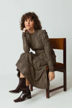 SKFK VESTIDO LANO - GOTS OMA BLACK Discount