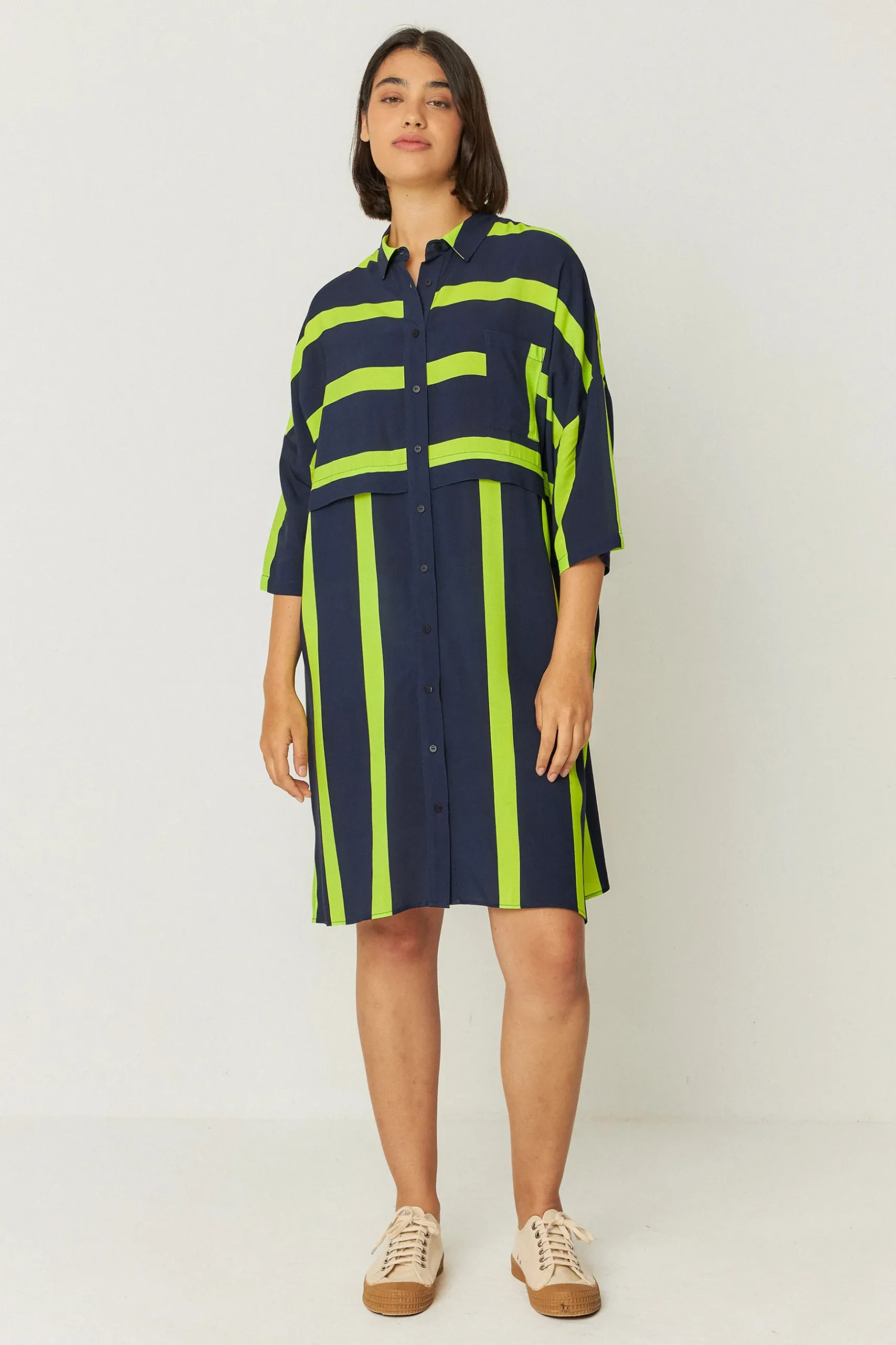 SKFK VESTIDO LISABE STRIPES New