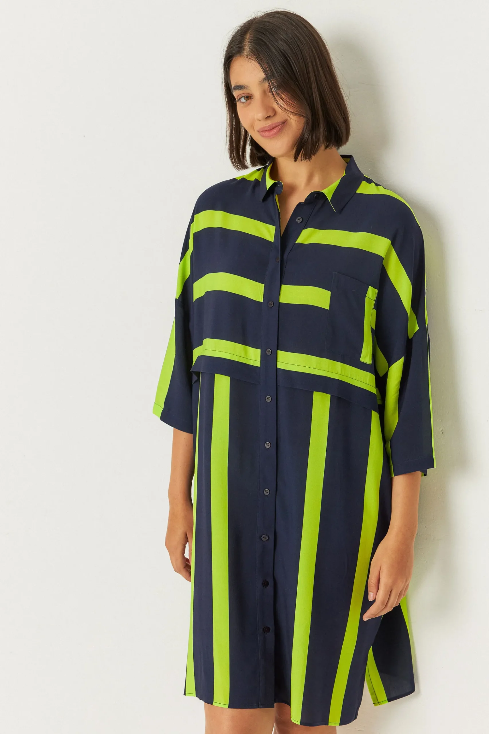 SKFK VESTIDO LISABE STRIPES New