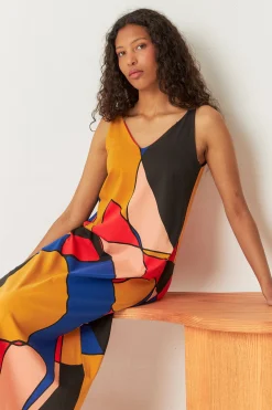 SKFK VESTIDO MARTINA-GOTS PATCHES Clearance