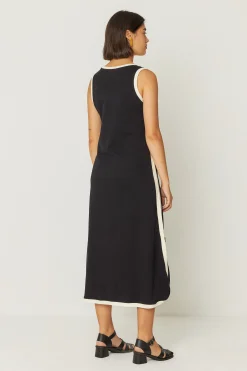 SKFK VESTIDO NAILA-GOTS NEGRO Hot