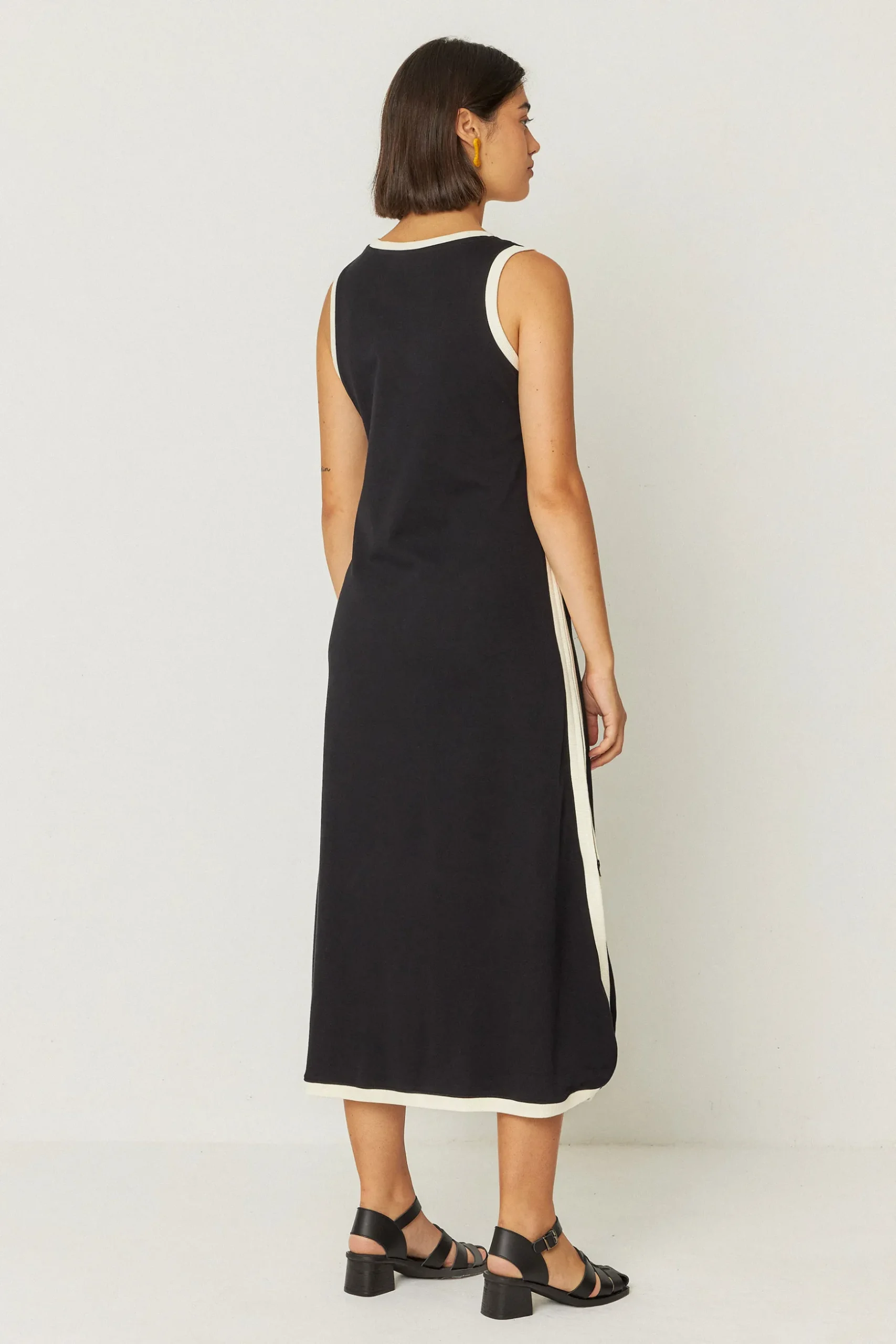 SKFK VESTIDO NAILA-GOTS NEGRO Hot