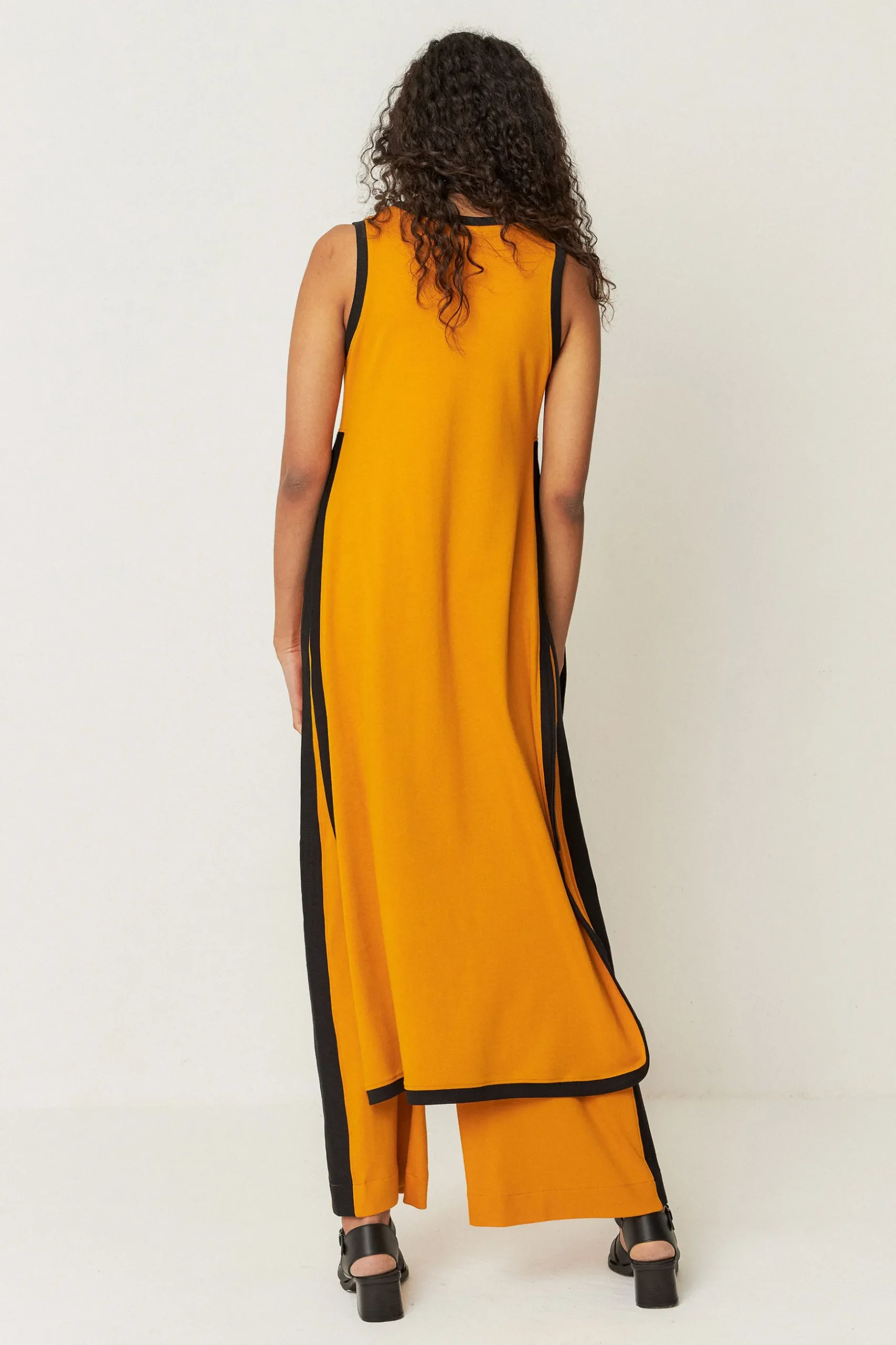 SKFK VESTIDO NAILA-GOTS CARAMELO Clearance