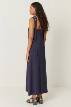 SKFK VESTIDO ODELE AZUL MARINO VIOLETA Hot