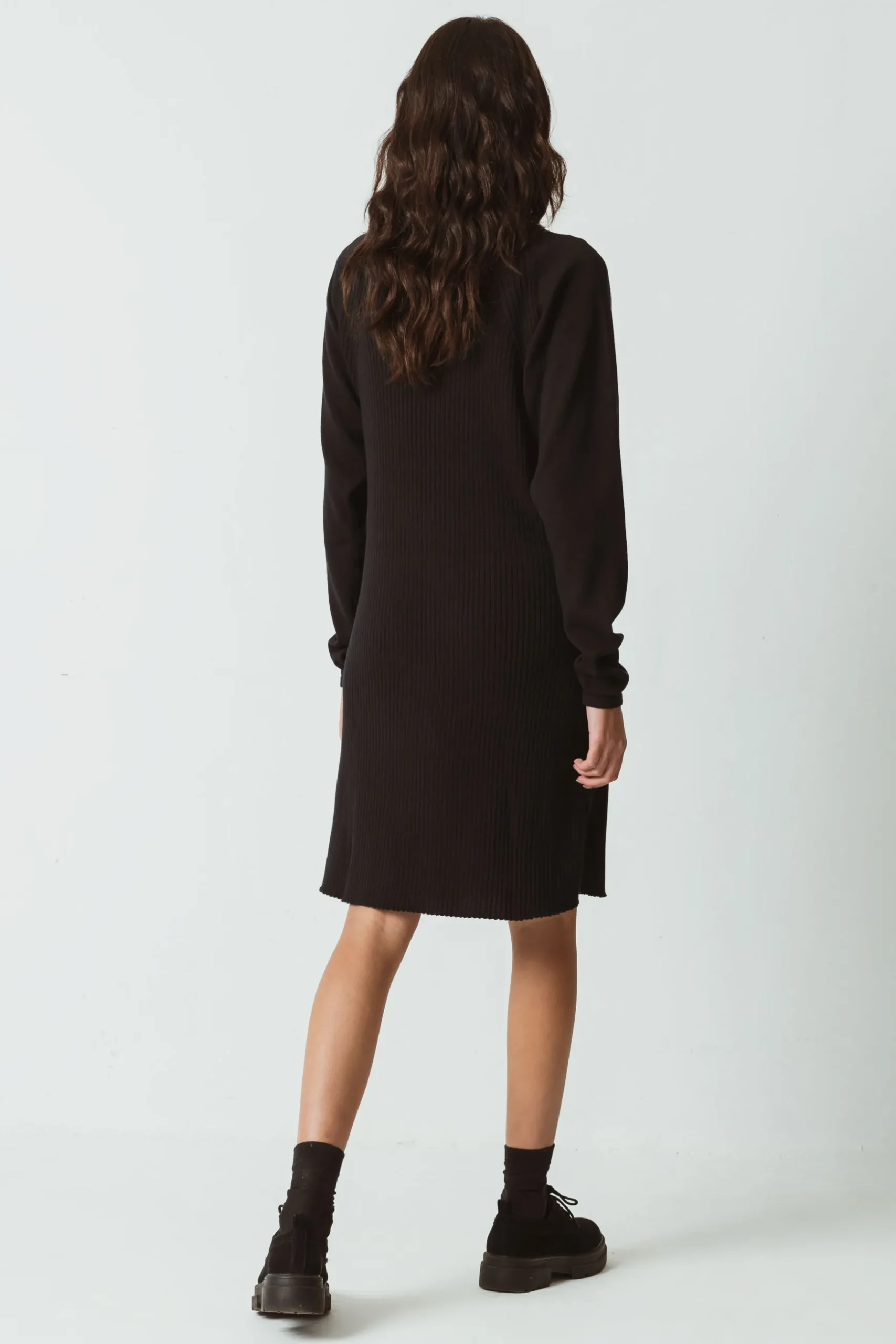 SKFK VESTIDO ROSANE-GOTS NEGRO Online