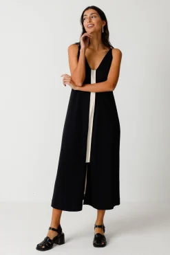 SKFK VESTIDO ZAINE-GOTS NEGRO Outlet